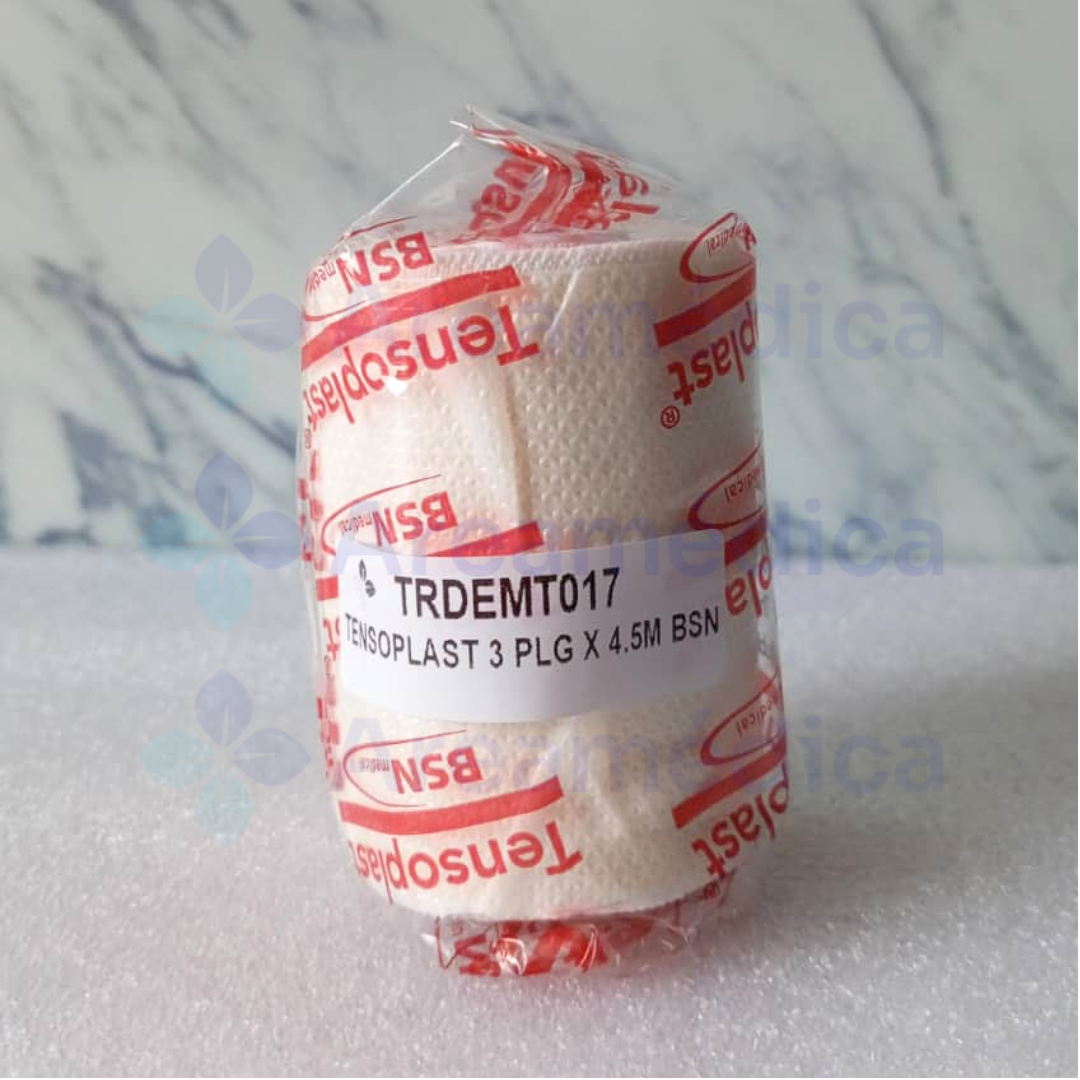 TENSOPLAST 3 PULG 7.5CM X 4.5MTS VENDA ELASTICA ADHESIVA