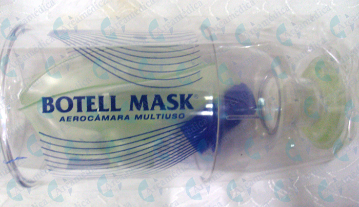 Aerochamber  camara inhaladora de medicamento aerosol con mascara adulto pediatr