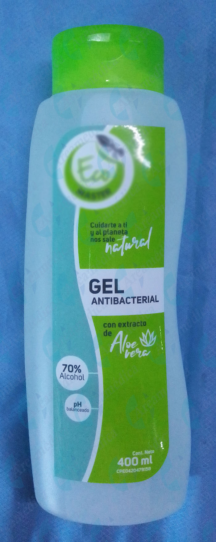 Gel antibacterial con aloe vera 400 ml