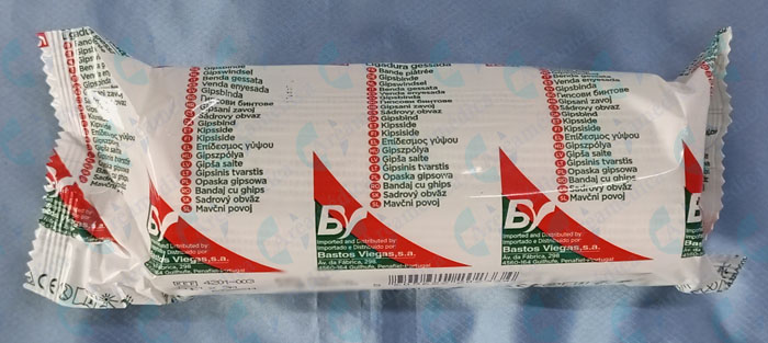 Venda yeso de paris 6" PULG * 3 Yardas (15cm X 3 mts)