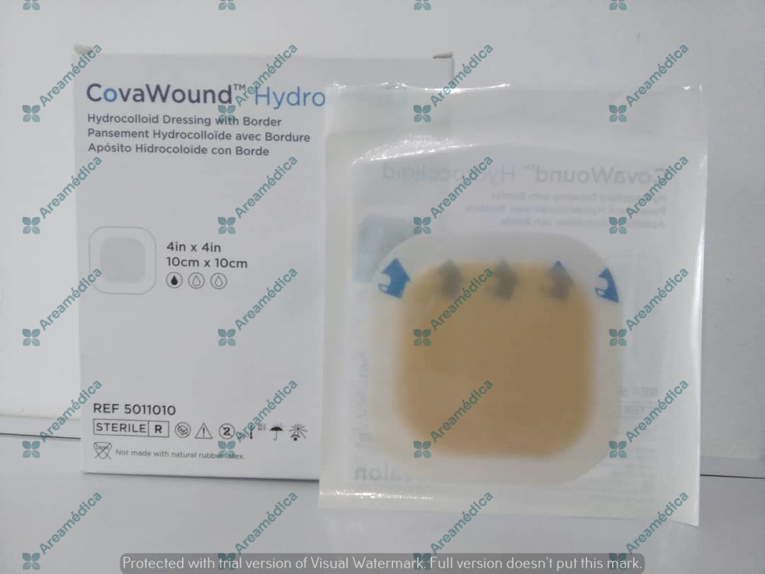 Aposito Hidrocoloide B Con Borde Covalon 10x10 CM 4x4" Cutimed Hidro B