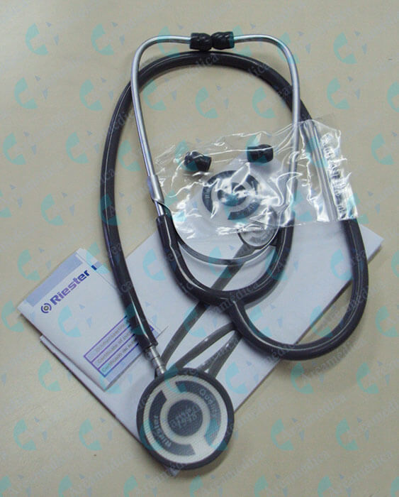 Estetoscopio Riester Aluminio Enfermera Gris 1 Campana Anestophon