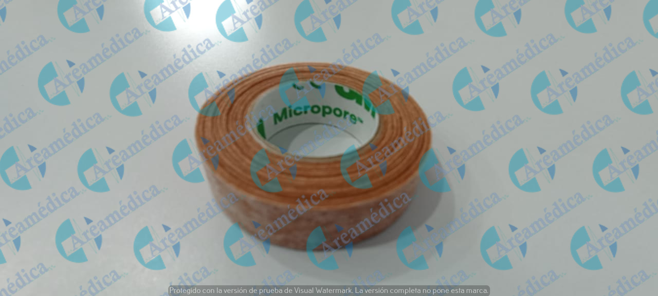 MICROPORE 1/2 PLG 3M COLOR PIEL ADHESIVO