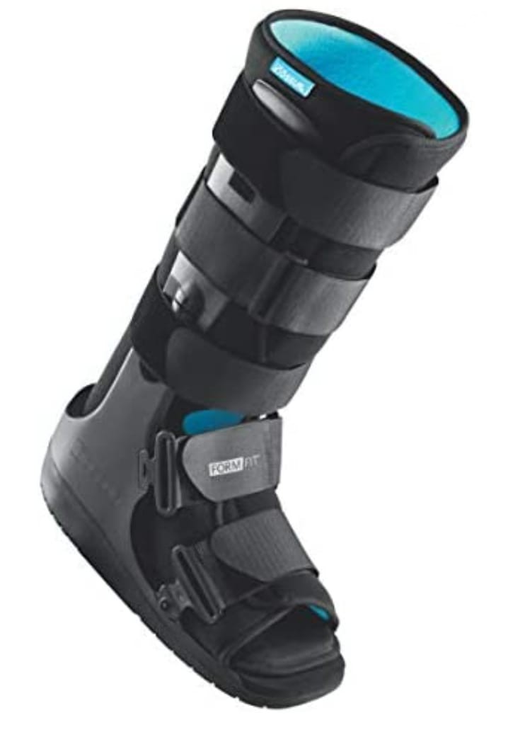 Bota Walker Corte Alto Talla L 44,5-47cm Ortopedica Inmovilizadora de Tobillo