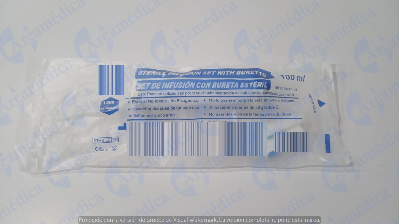 Bureta Soluset  100 ml