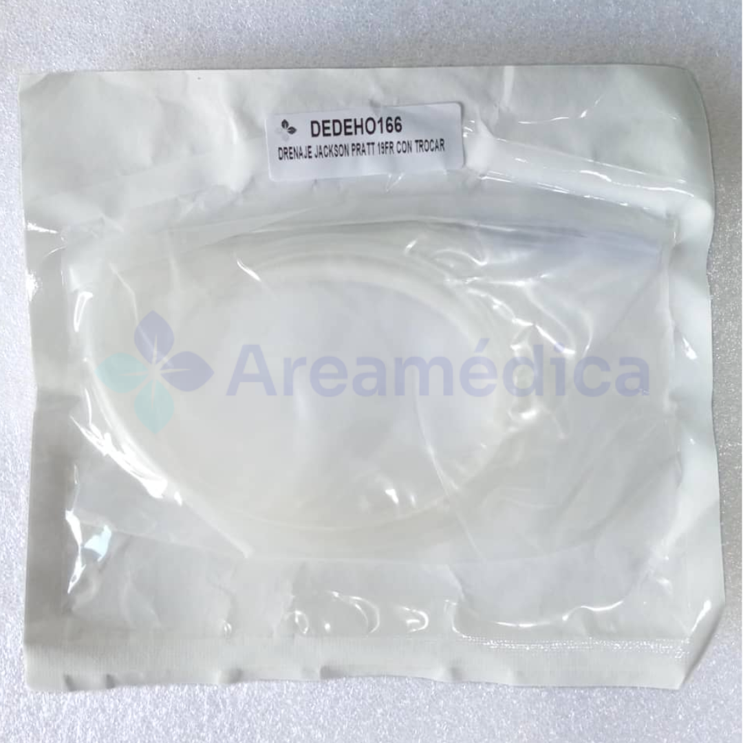 DRENAJE JACKSON PRATT DREN DE BLAKE 19FR CON TROCAR NO INCLUYE RESERVORIO