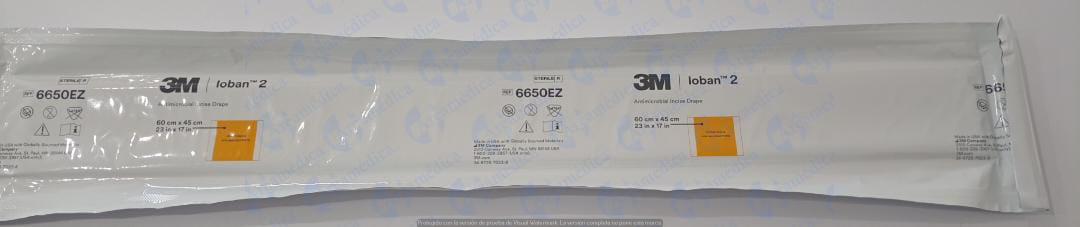 Ioban Campo de Incision Antimicrobiano 60cm x 45cm