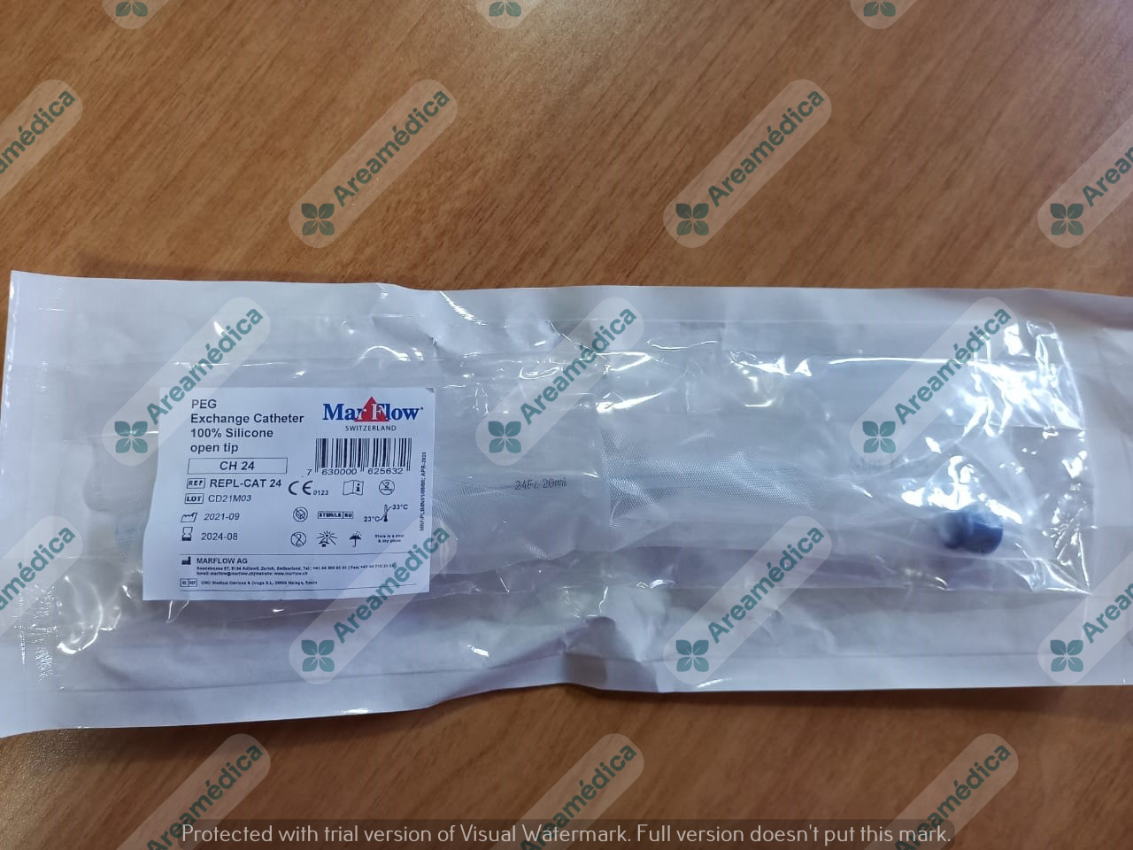 Gastrostomo / Cateter de Recambio 24 FR