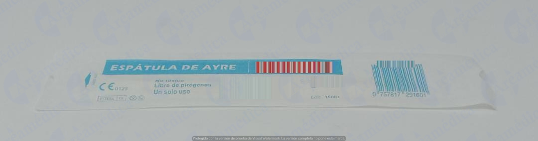 Esp&aacute;tula de AYRE para examen citol&oacute;gico