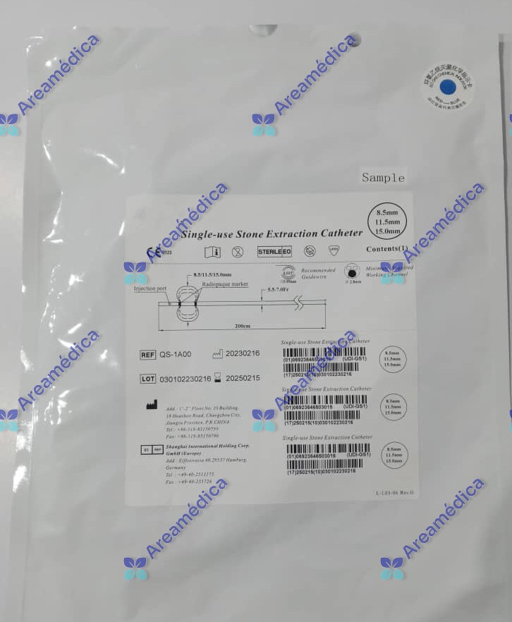 Balon Fogarty  5.5-7.0 Fr Extraccion De Calculos Balon 8.5/-15mm Biliar (E )