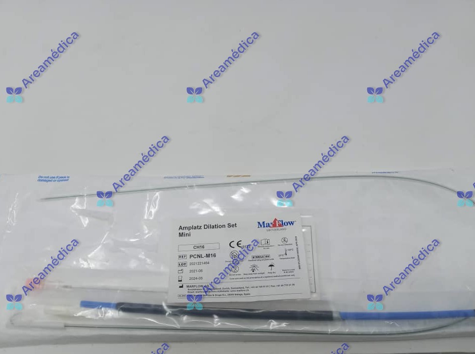 Set Mini Dilatador De Amplatz 16Fr Guia, Funda, Aguja 2 Partes