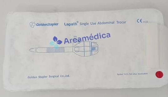 Trocar Abdominal 12 mm Longitud 100 mm Cirugia Laparoscopica 12x100