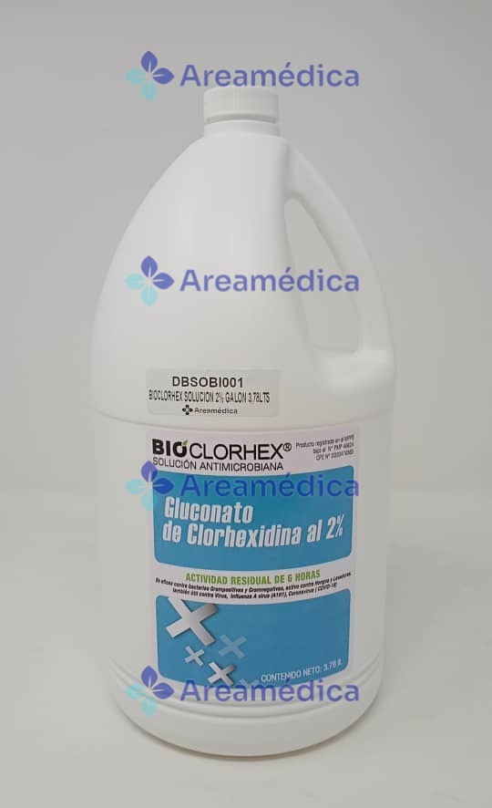 Bioclorhex Solucion Galon Gluconato De Clorhexidina Al 2% 3,78 Lts (E )