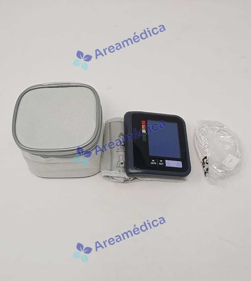 Tensiometro Digital de Muñeca Recargable Inflado Automatico Incluye Cable USB