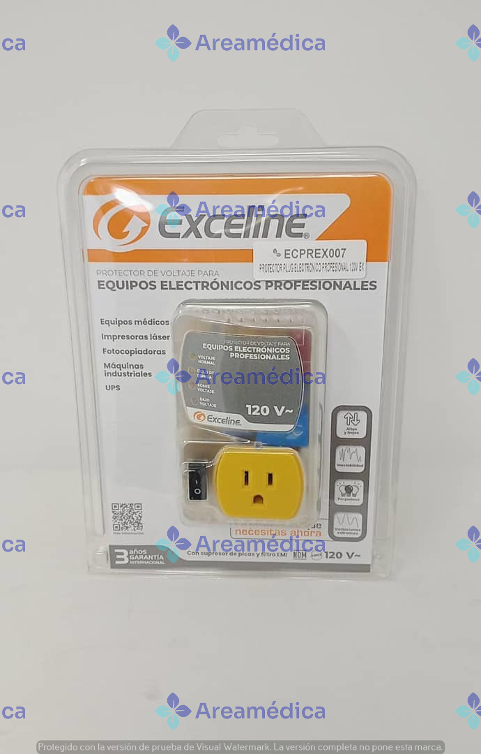 Protector Equipos Medicos Plug Electronico Profesional 120V