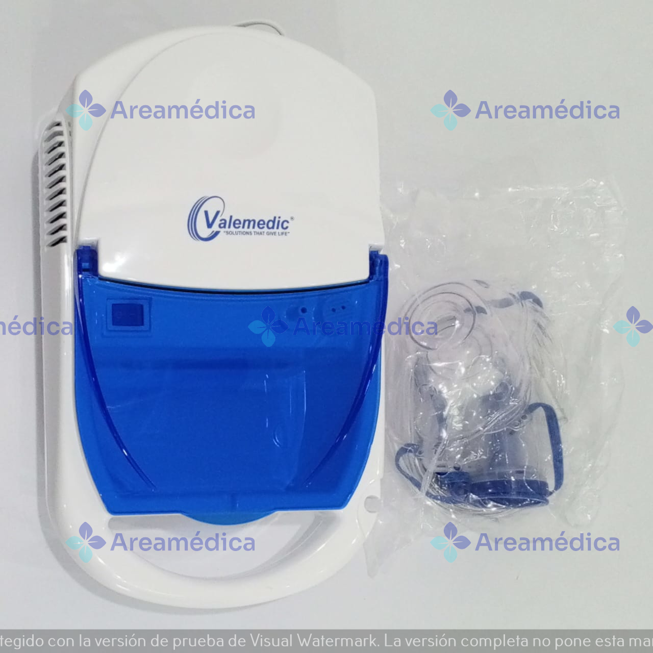 Nebulizador Portatil Premium Blanco Adulto Adulto Pediatrico 30 PSI