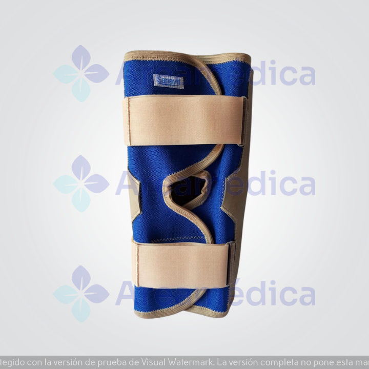 Rodillera Articulada Elastica Ajustable Talla L Con Articulaciones Laterales