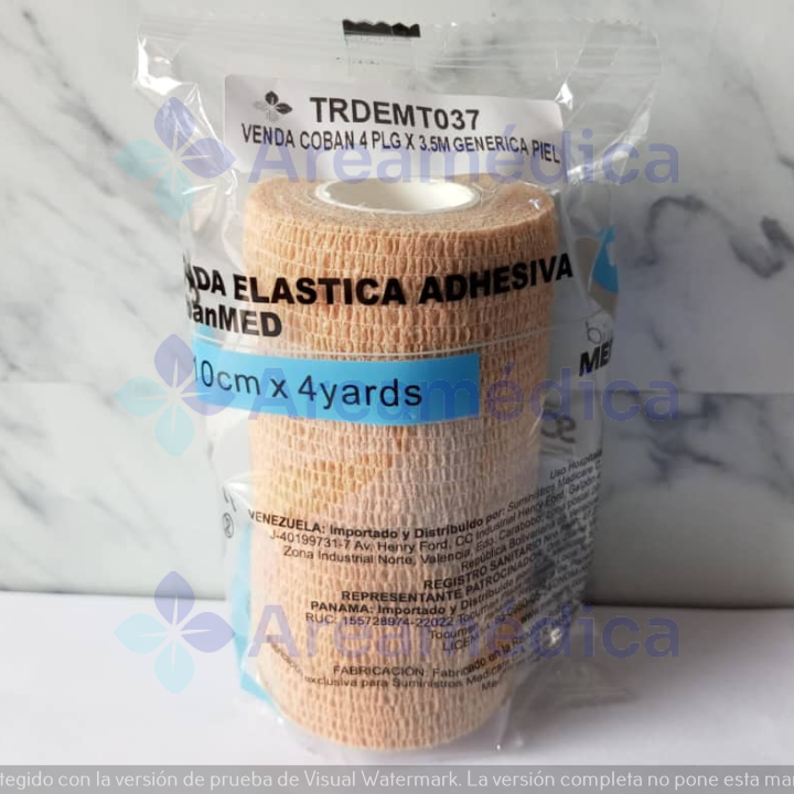 Venda Coban 4 PLG Generica Elastica Autoadherente