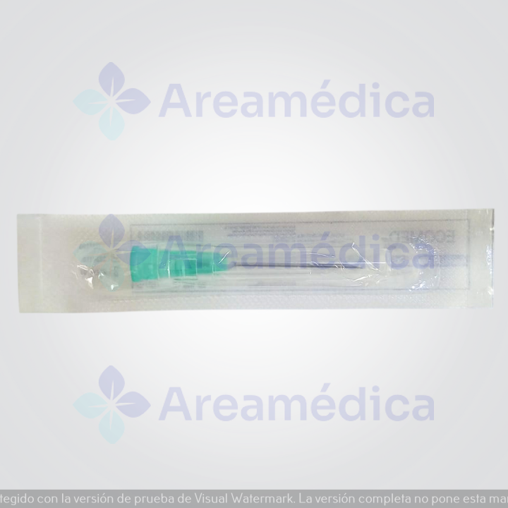 Aguja Hipodermica 21G X 1 Precio Por Unidad Cajita Por 100 UND