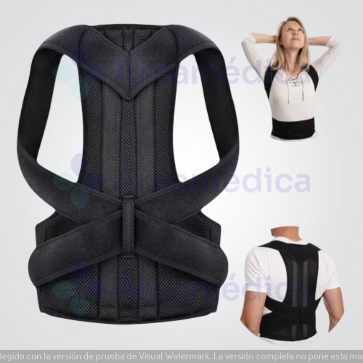 Corrector De Postura Negro L