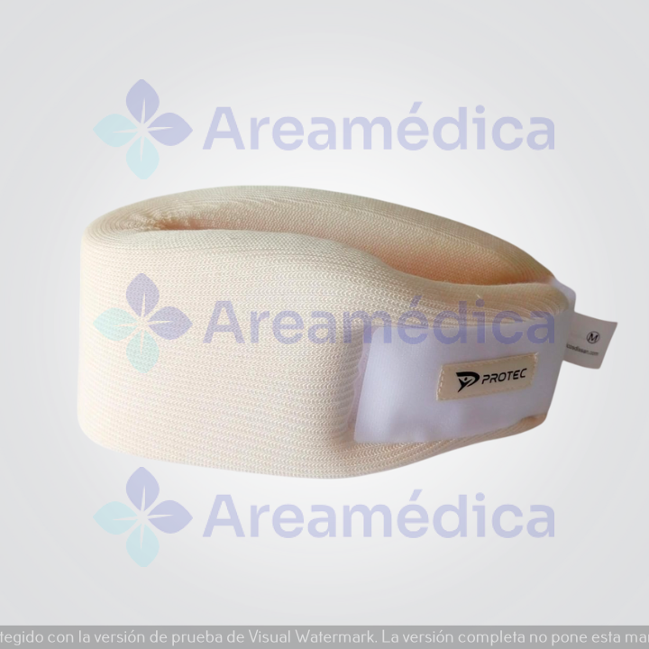 Collarin Blando Talla M Color Blanco Goma Espuma