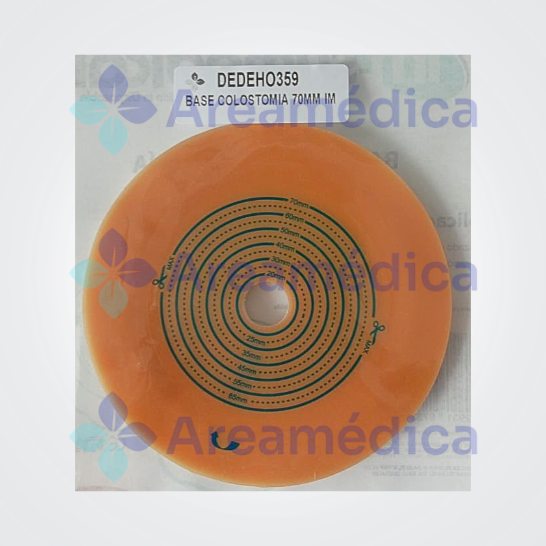 Base Para Bolsa Colostomia Ostomia 70mm