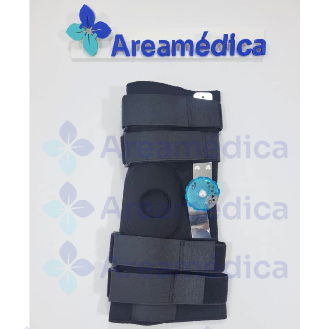 RODILLERA ARTICULADA TALLA XL DISCO CORTO FLEXION 0 A 90&deg; ARTICULACION CON TOPE
