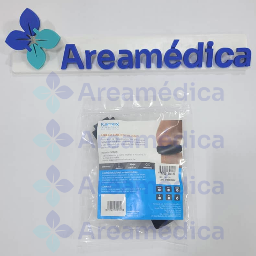 SOPORTE DE ROTULA TALLA L NEGRO BANDA ROTULIANA