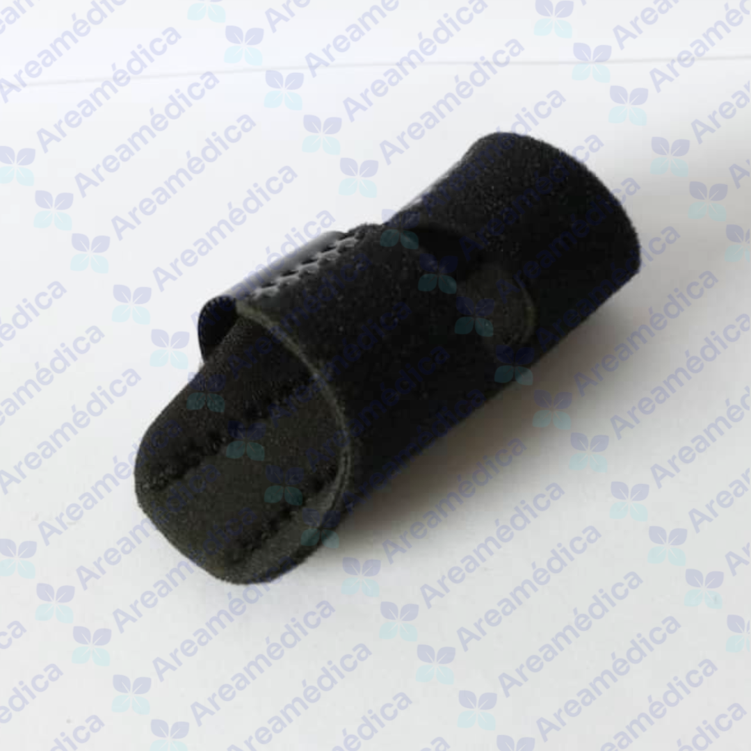 INMOVILIZADOR DEDO UNIVERSAL CUALQUIER DEDO DE 8CM  ALUMINIO CON BANDA DE AJUSTE