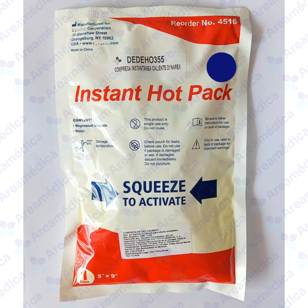 COMPRESA INSTANTANEA CALIENTE