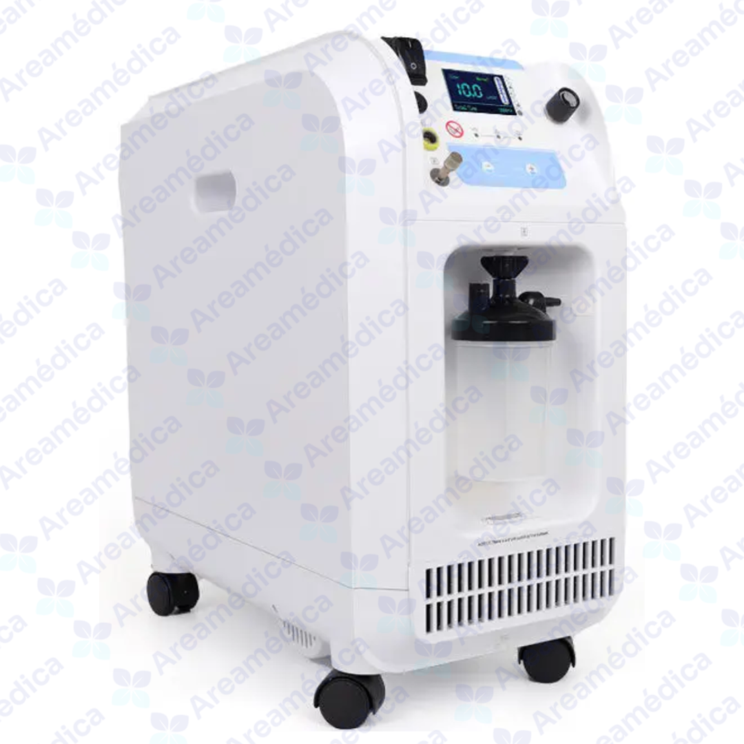 Concentrador De Oxigeno 10 Litros Contec 21-X  Con Cable 1.8M Vaso Humidificador