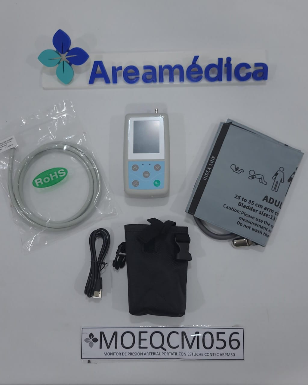 MONITOR DE PRESION ARTERIAL PORTATIL CON ESTUCHE
