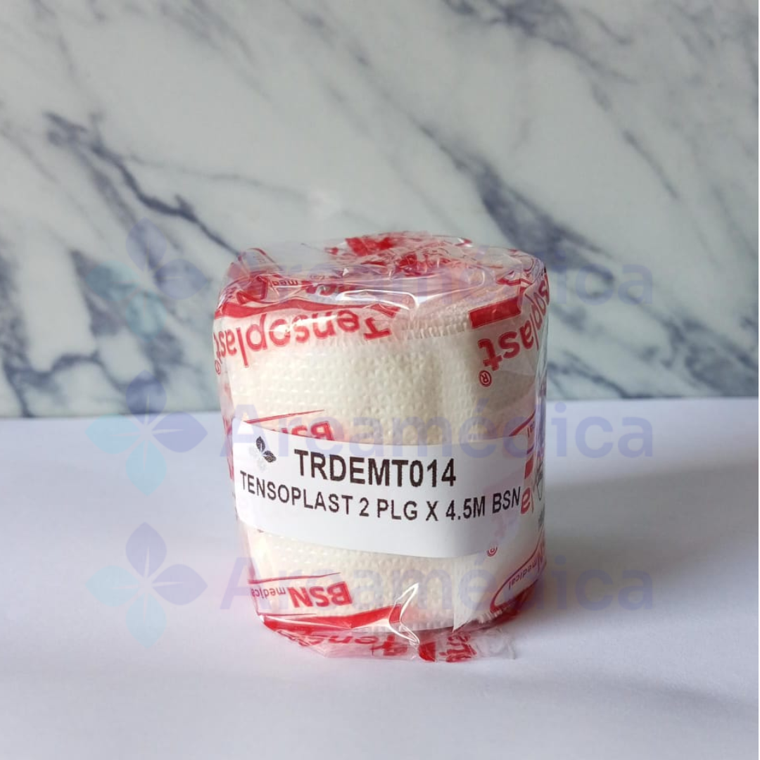 TENSOPLAST 2 PULG 5CM X 4.5M VENDA ELASTICA ADHESIVA