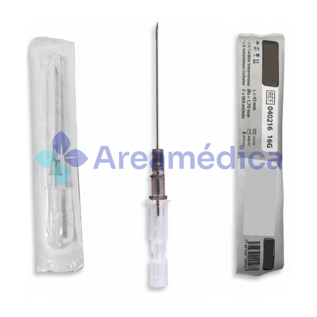 JELCO 16G X 45MM 1.70MM F=160ML/MIN CATETER