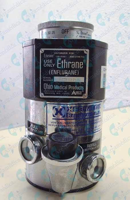 Vaporizador Enflurano Ethrane  Ohio 100E