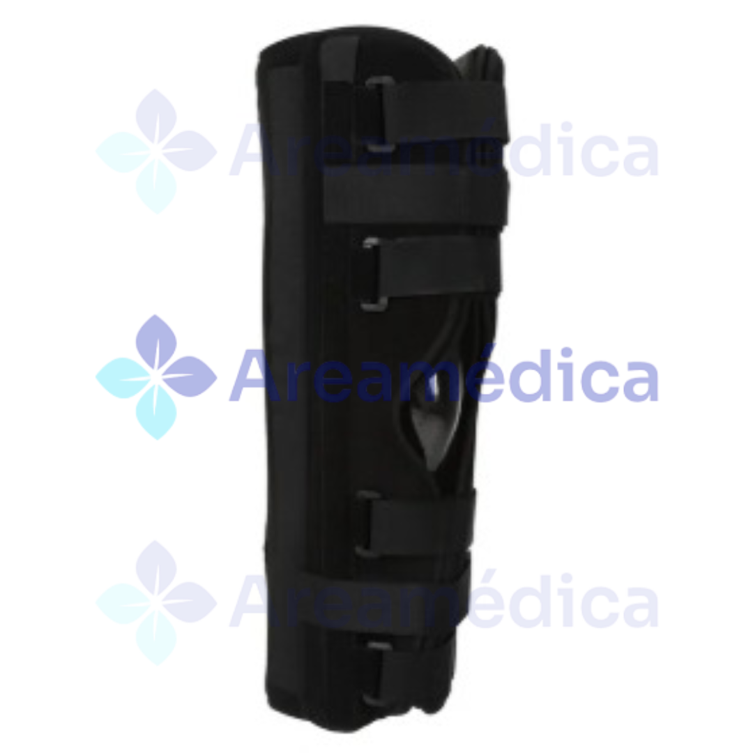 INMOVILIZADOR DE RODILLA C/SOPORTE POSTERIOR  TALLA XL CORREAS AJUSTABLES NEGRO