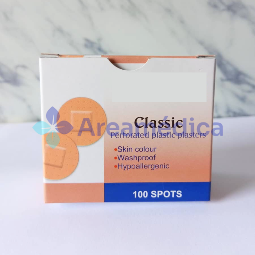 CURITAS CIRCULARES CAJITA X 100 UND BEIGE 2.2CM DIAMETRO REDONDAS