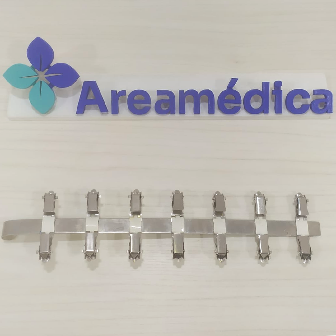 GANCHOS PARA PLACAS DE RAYOS X TIRA DE 14 GANCHOS