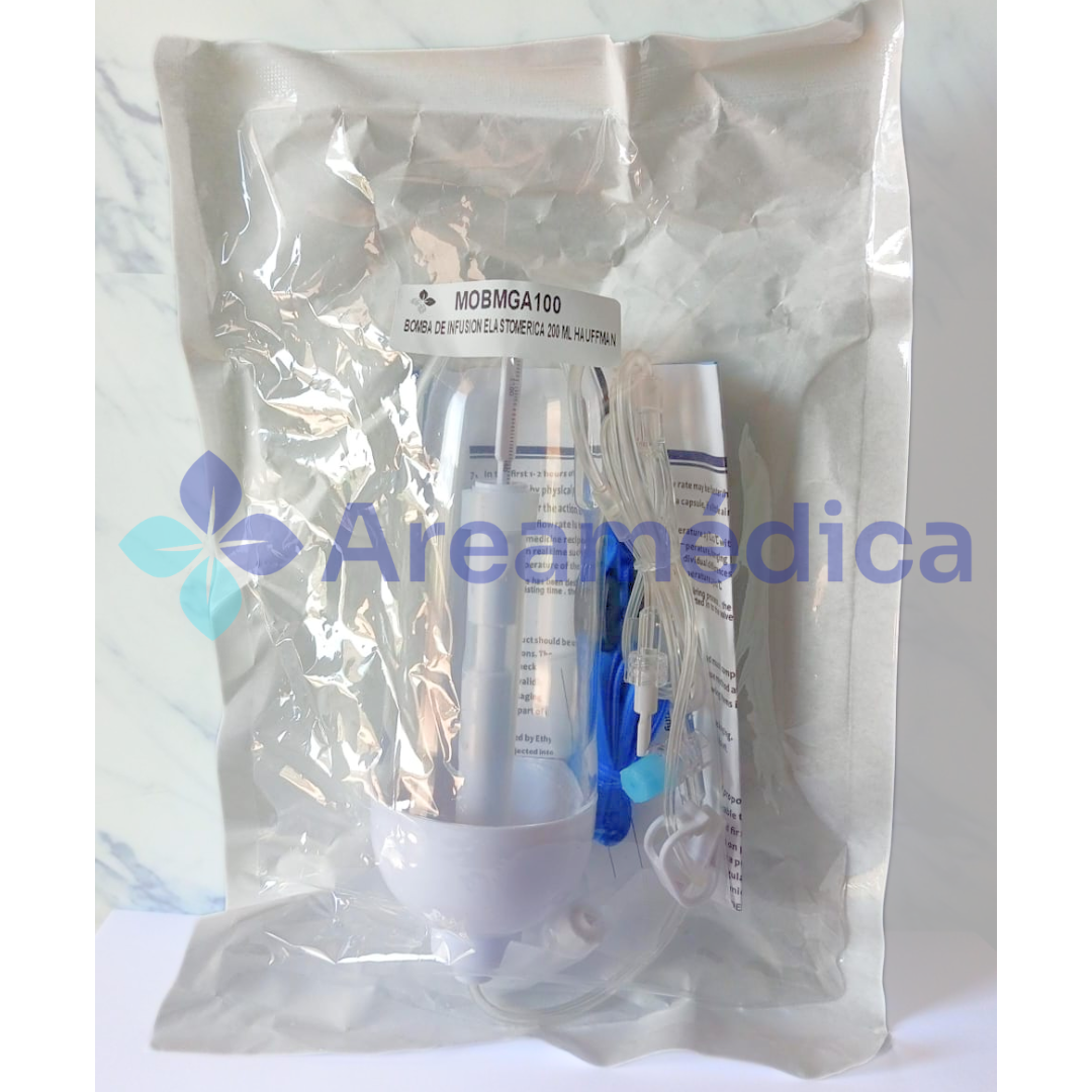 BOMBA DE INFUSION ELASTOMERICA 200 ML FLUJO CONTINUO 2ML/H