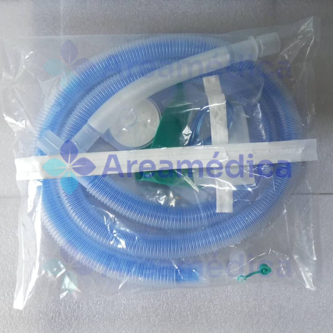 CIRCUITO DE ANESTESIA COAXIAL PEDIATRICO: CIRCUITO 1.8M MASCARA N&ordm; 2 BOLSA 1L