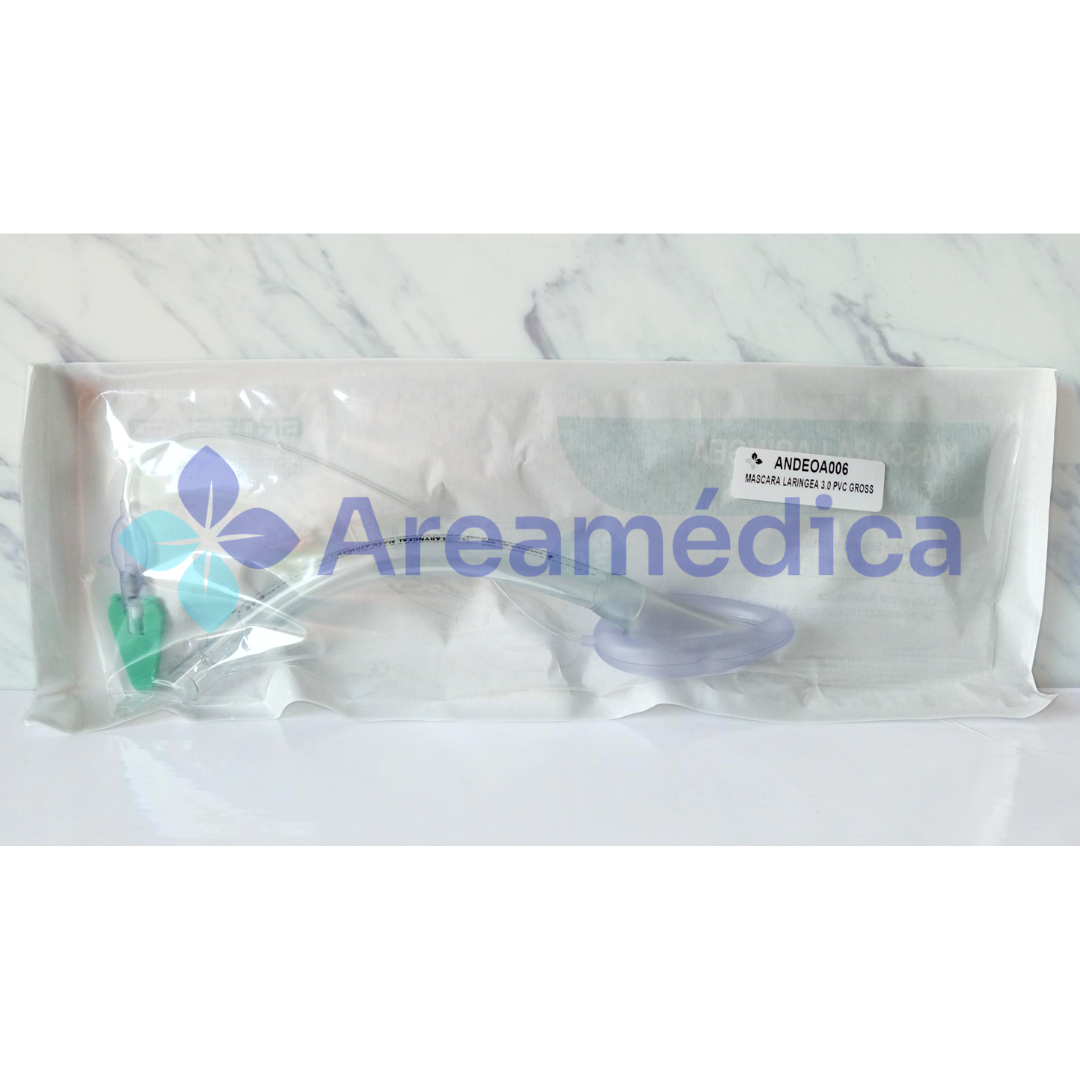 MASCARA LARINGEA 3.0 PVC DESCARTABLE