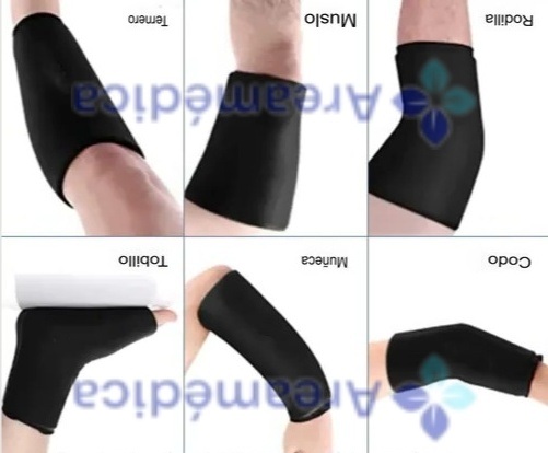 Manga De Gel Talla M Terapia Frio Calor Multiproposito Para Antebrazo Brazo Codo