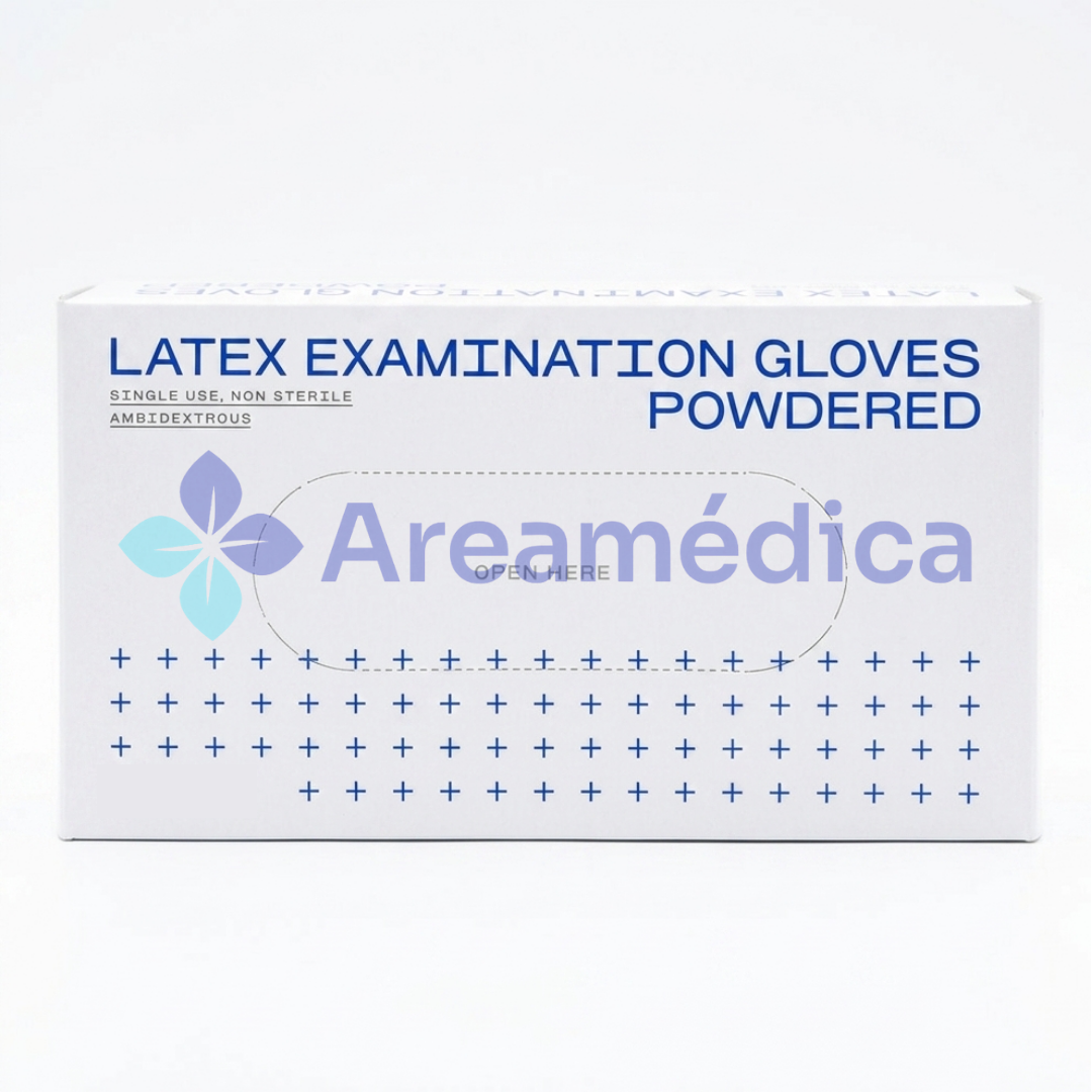 GUANTES XL LATEX EXAMEN PRE EMPOLVADOS DEMOTEK TALLA XL CAJA X 100 UND