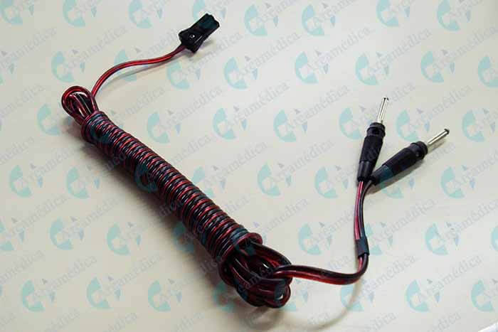 Cable Universal Rojo  Pinzas Bipolar Electrobisturi